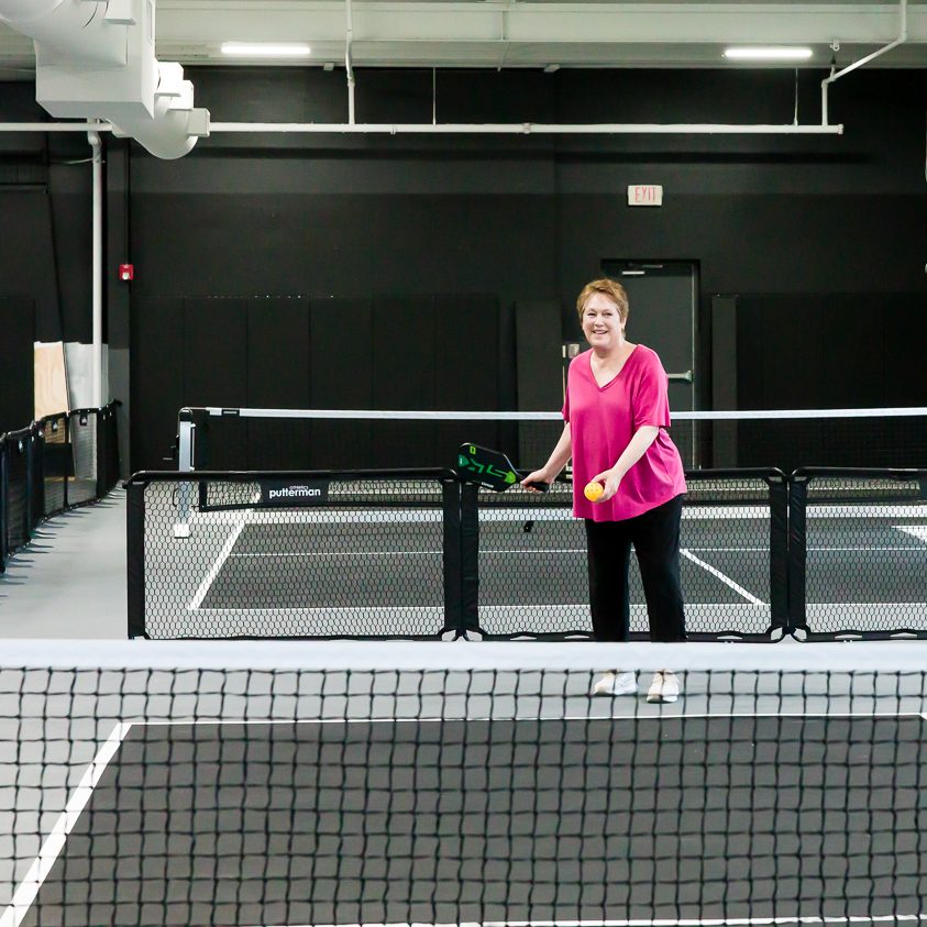 TOPCOURT indoor pickleball court in Lee's Summit